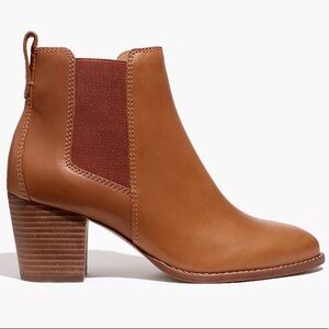 Madewell The Regan Boot in English Saddle Size 7